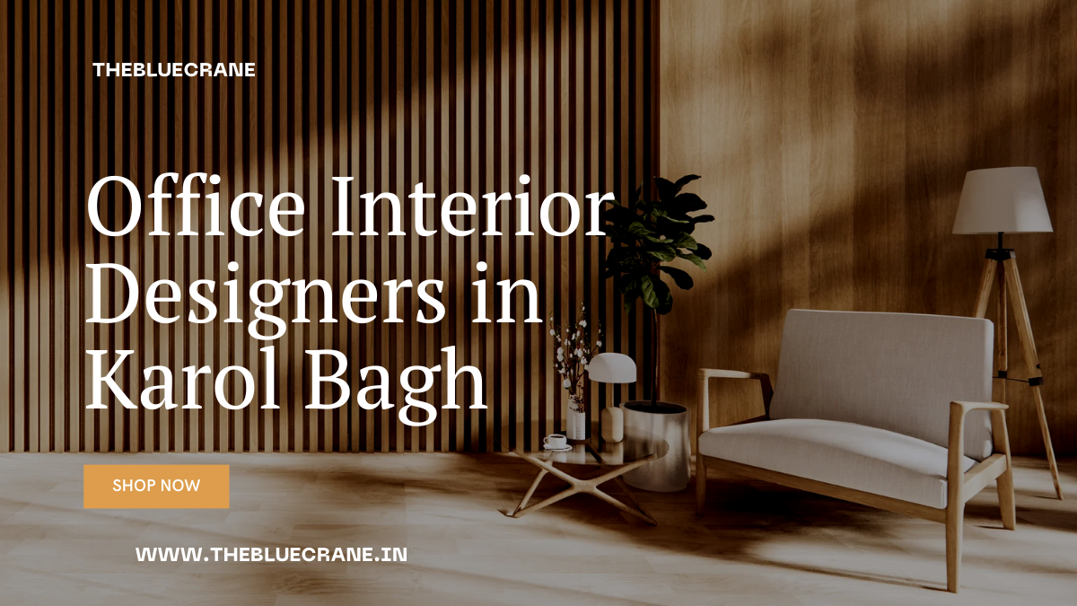 Office Interior Designers in Karol Bagh: Transforming Workspaces with The Blue Crane